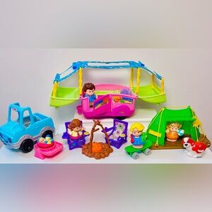Fisher-Price Little People Camping Trip Playset